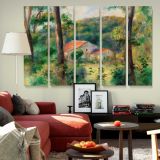 Environs of Briey canvas wall art in room setting 6