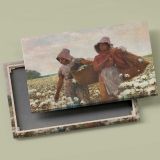 The Cotton Pickers canvas front and rear frame view