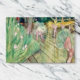 Ballet Scene canvas artwork displayed on a marble background
