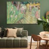 Ballet Scene canvas wall art in room setting 4