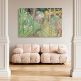 Ballet Scene canvas wall art in room setting 5