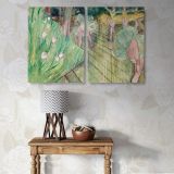 Ballet Scene canvas wall art in room setting 6