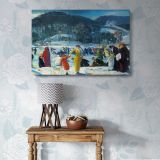 Love of Winter canvas wall art in room setting 7