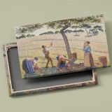 Apple Harvest canvas front and rear frame view