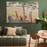 Apple Harvest canvas wall art in room setting 4