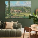 Landscape at Les Patis Pontoise canvas wall art in room setting 4