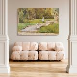 Saint Cloud canvas wall art in room setting 5