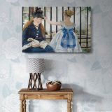The Railway canvas wall art in room setting 7