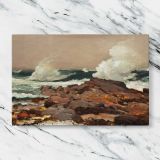 Summer Squall canvas artwork displayed on a marble background