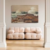 Summer Squall canvas wall art in room setting 5