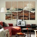 Summer Squall canvas wall art in room setting 6