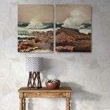 Summer Squall canvas wall art in room setting 7