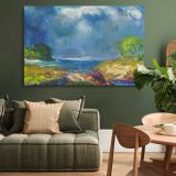 The Coming Storm canvas wall art in room setting 4