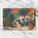 In Brittany canvas artwork displayed on a marble background