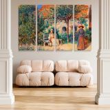 In Brittany canvas wall art in room setting 5