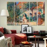 In Brittany canvas wall art in room setting 6