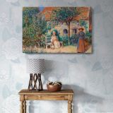 In Brittany canvas wall art in room setting 7