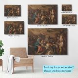 Adoration of the Magi canvas size comparison guide