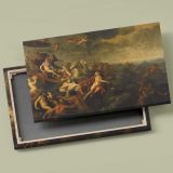 Galatea and Acis canvas front and rear frame view
