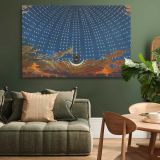 The Hall of Stars from The Magic Flute canvas wall art in room setting 4