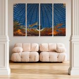 The Hall of Stars from The Magic Flute canvas wall art in room setting 5