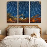 The Hall of Stars from The Magic Flute canvas wall art in room setting 7