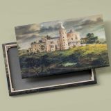 Ericstan Castle at Tarrytown canvas front and rear frame view