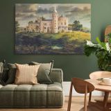 Ericstan Castle at Tarrytown canvas wall art in room setting 4