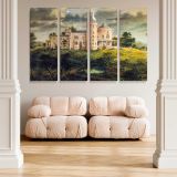 Ericstan Castle at Tarrytown canvas wall art in room setting 5