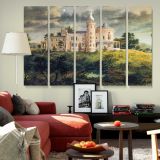 Ericstan Castle at Tarrytown canvas wall art in room setting 6