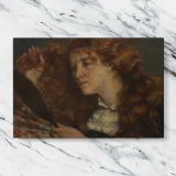 Jo La Belle Irlandaise canvas artwork displayed on a marble background