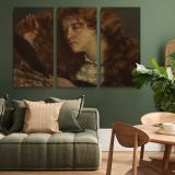 Jo La Belle Irlandaise canvas wall art in room setting 4