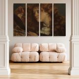 Jo La Belle Irlandaise canvas wall art in room setting 5