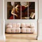 Allegory of Music canvas wall art in room setting 5