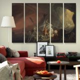 Aeneas and the Sibyl canvas wall art in room setting 6