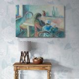 The Children canvas wall art in room setting 7