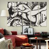 Sleeping Shepherdess canvas wall art in room setting 6