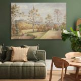 Terrace at Wentworth Castle canvas wall art in room setting 4