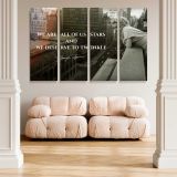 Marilyn Monroe New York Balcony Quote canvas wall art in room setting 5