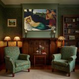Cupid and Psyche canvas wall art in room setting 7