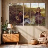 The Vagrants canvas wall art in room setting 6