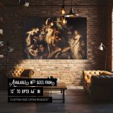 Titania and Bottom canvas wall art in room setting 4