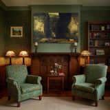 Gordale Scar canvas wall art in room setting 7