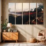 The Last Judgement canvas wall art in room setting 6