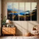 The Plains of Heaven canvas wall art in room setting 6