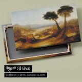 The Bay of Baiae with Apollo and the Sibyl canvas front and rear frame view