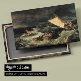 The Shipwreck canvas front and rear frame view