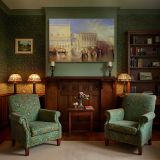 Venice and the Bridge of Sighs canvas wall art in room setting 7