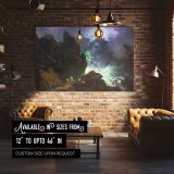 An Avalanche in the Alps canvas wall art in room setting 4