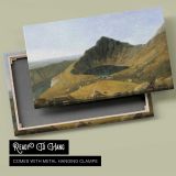 Llyn y Cau Cader Idris canvas front and rear frame view